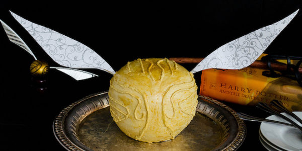 Golden Snitch Cake Golden Snitch Cake