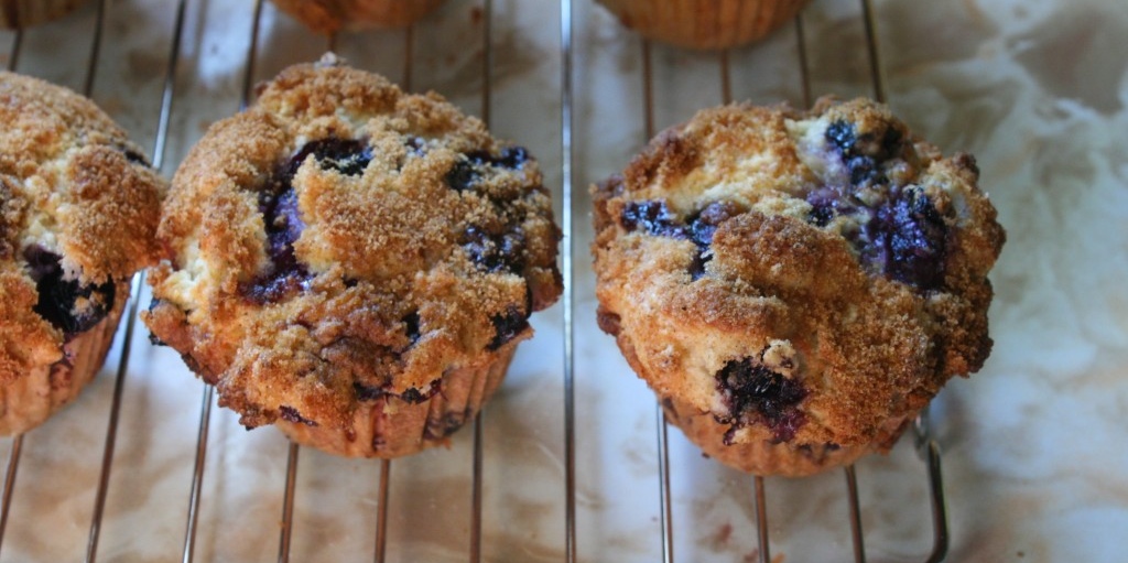 Mrs. Weasley's oversized blueberry muffins