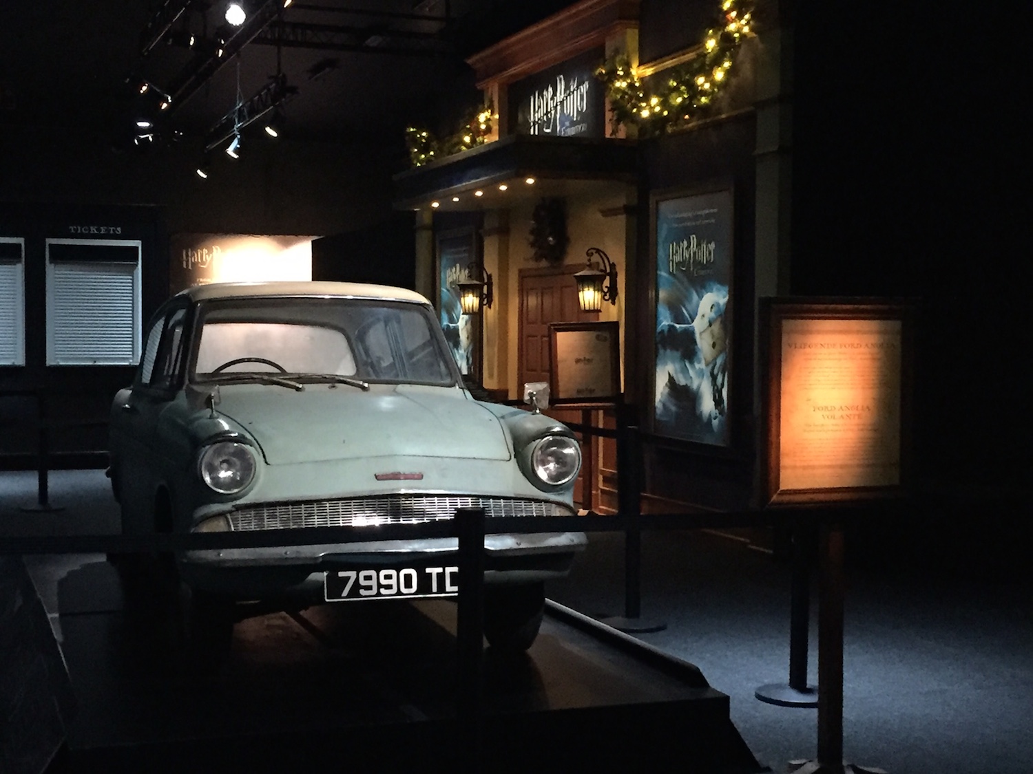 The Ford Anglia from “Harry Potter and the Chamber of Secrets”