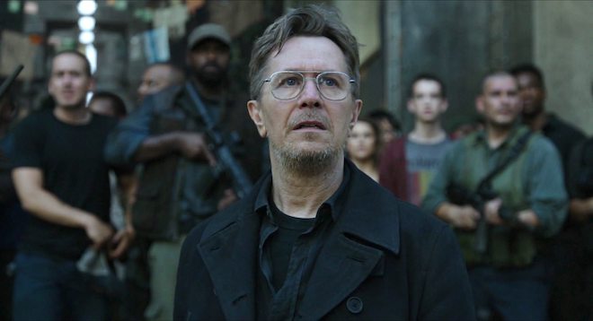 Gary Oldman Dreyfus Dawn of the Planet of the Apes