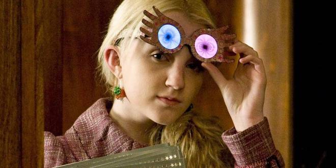 Luna Lovegood Earrings, Harry Potter Theme 