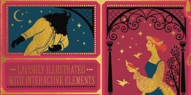 Illustrated with Interactive Elements Beauty And The Beast: 