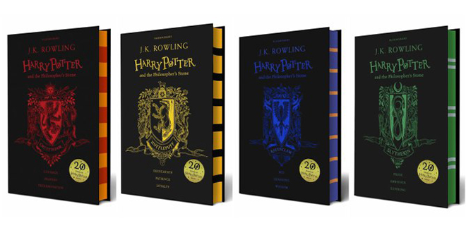 The 20th anniversary collection of "Harry Potter and the Philosopher's Stone".