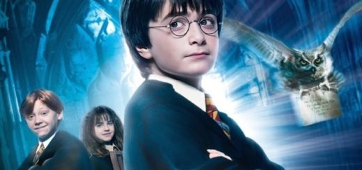 A poster for "Harry Potter and the Sorcerer's Stone" is displayed as a featured image.