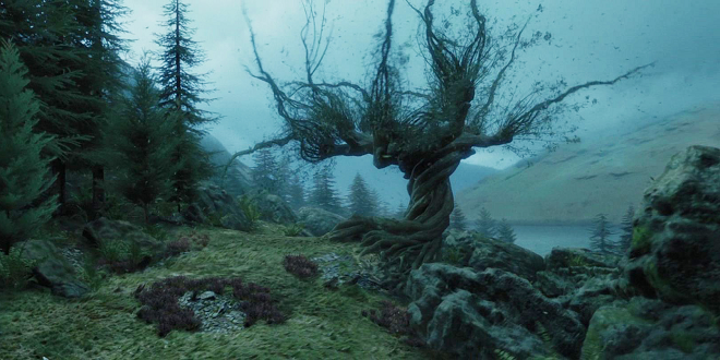 Potter DIY Beware Whomping Willow Sign