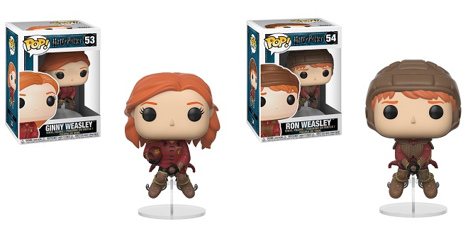Harry Potter Movies ZUNCHUAN Pop Ginny on Broom Collectible Figure Red