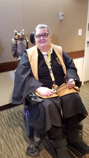 Hufflepuff cosplay by Kate