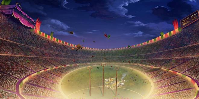 harry potter quidditch world cup stadium