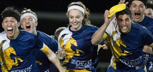 University of Rochester Thestrals win the collegiate division of US Quidditch Cup 11.