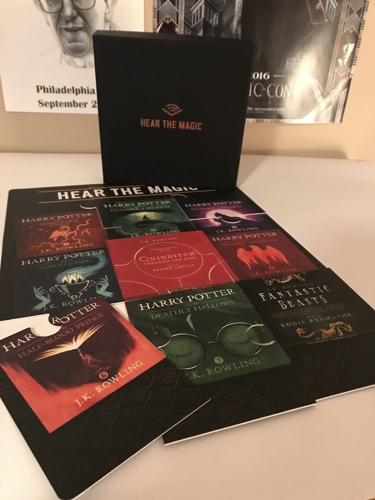 Audible HP puzzle and box