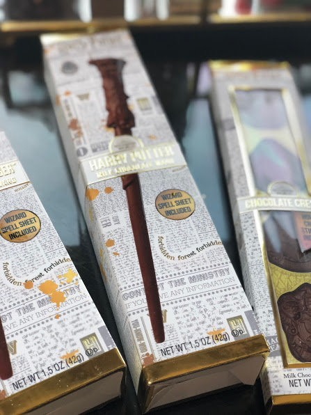 Edible wands in the shape of Harry Potter’s wand