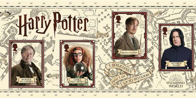 Send Magical Letters with New Harry Potter Stamps