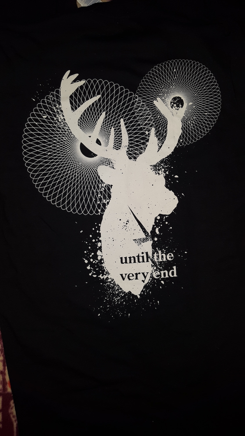 This stag T-shirt perfectly captured the glow of a Patronus.
