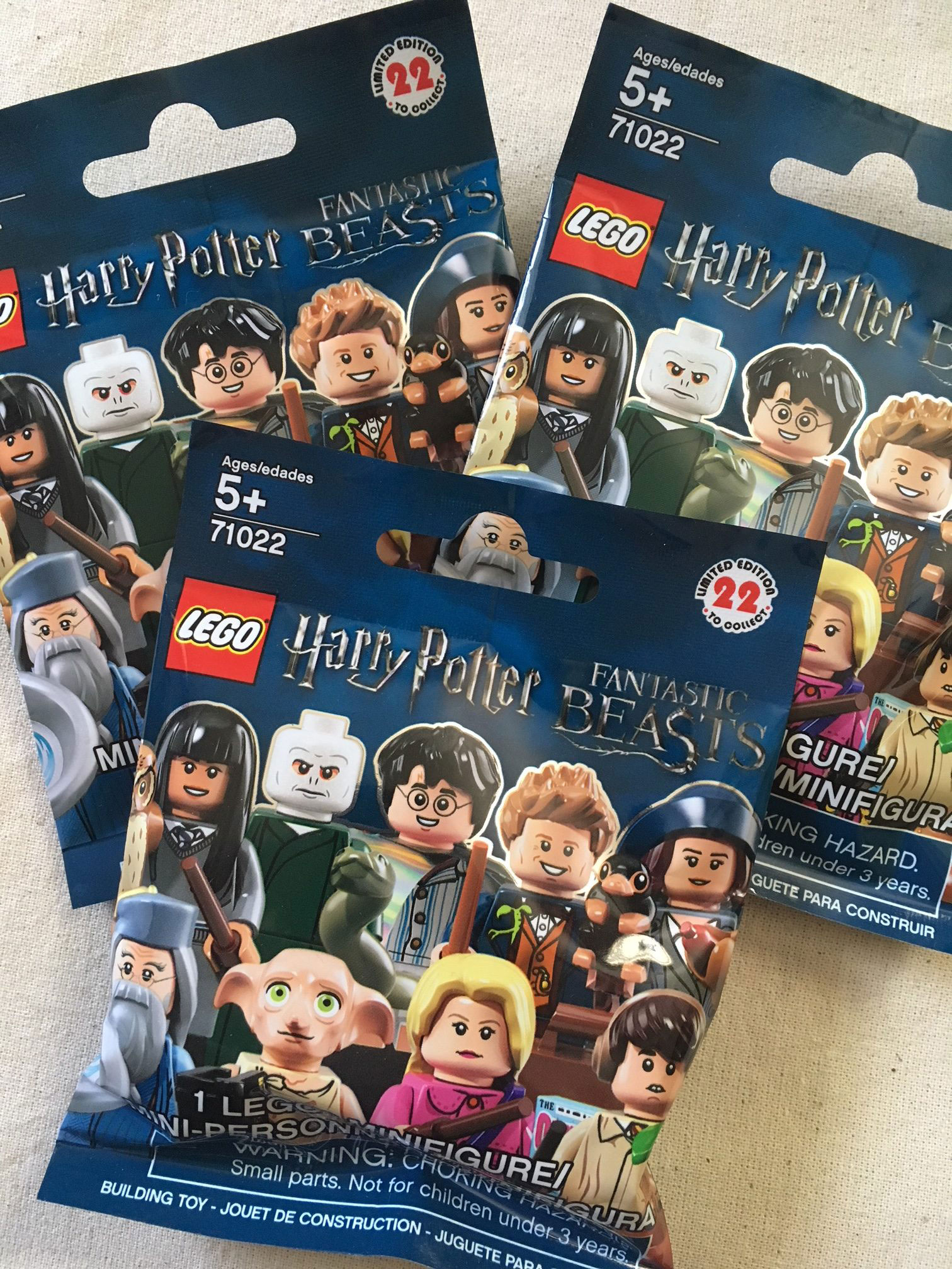 LEGO “Fantastic Beasts” minifigures mystery packs