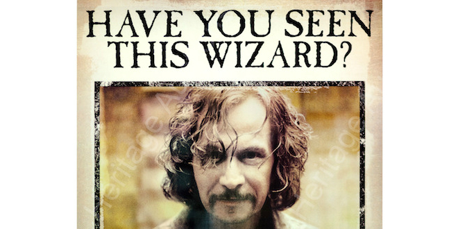 Art Posters HARRY POTTER SIRIUS BLACK WANTED 3D LENTICULAR 8 X 10 