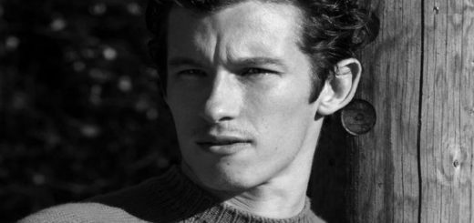 A photograph of Callum Turner for "Flaunt" magazine is shown as a featured image.