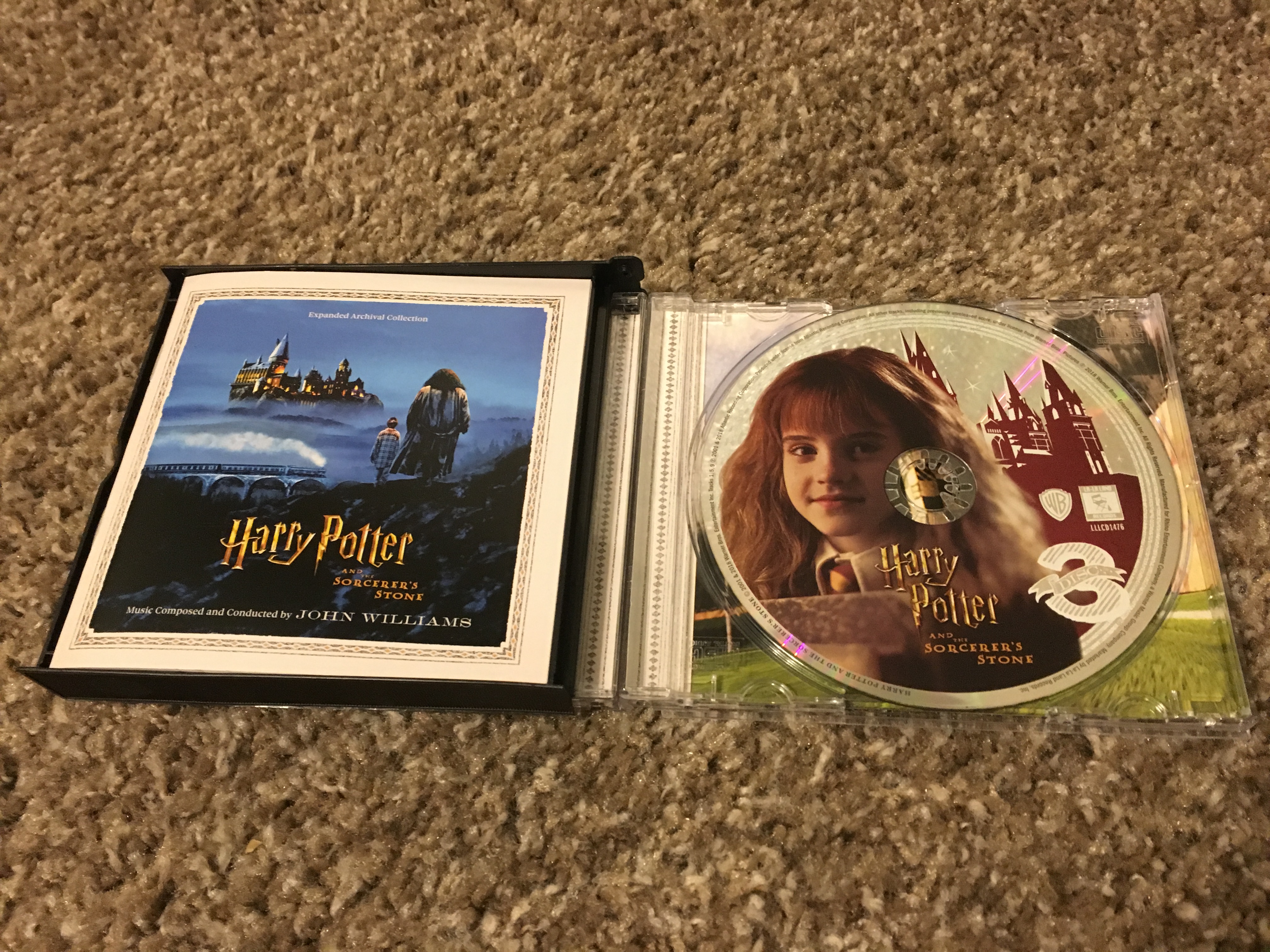 “Harry Potter: The John Williams Soundtrack Collection”, Disc 3, “Sorcerer’s Stone” score