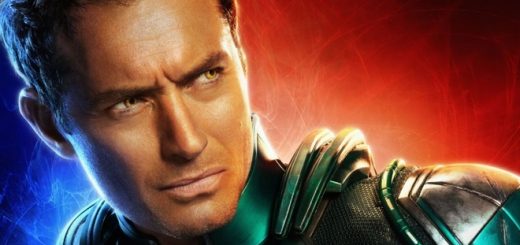 Jude Law in "Captain Marvel"