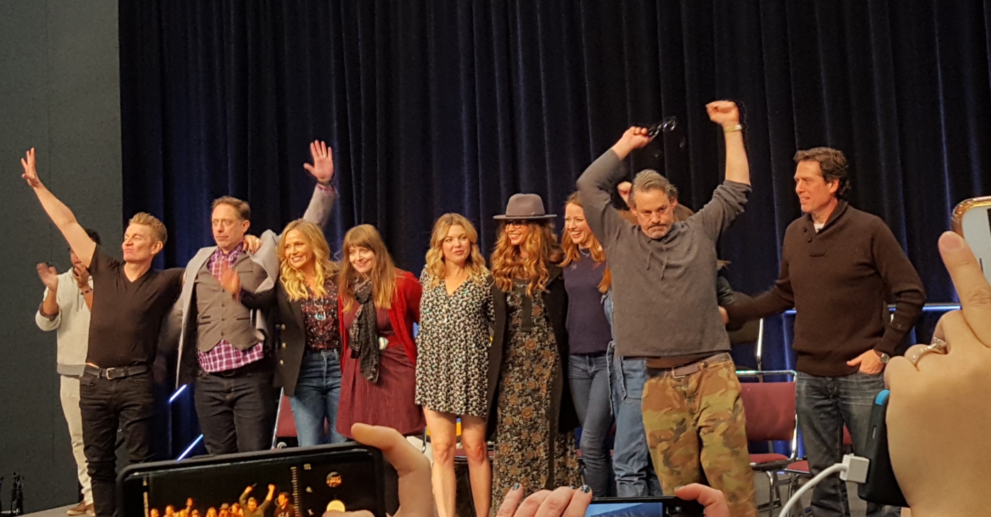 The cast of “Buffy the Vampire Slayer” and “Angel” at the Wizard World Portland panel on February 23, 2019