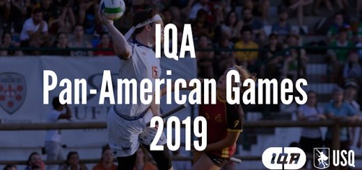 A promotional image for the IQA Pan-American Games 2019 is shown.