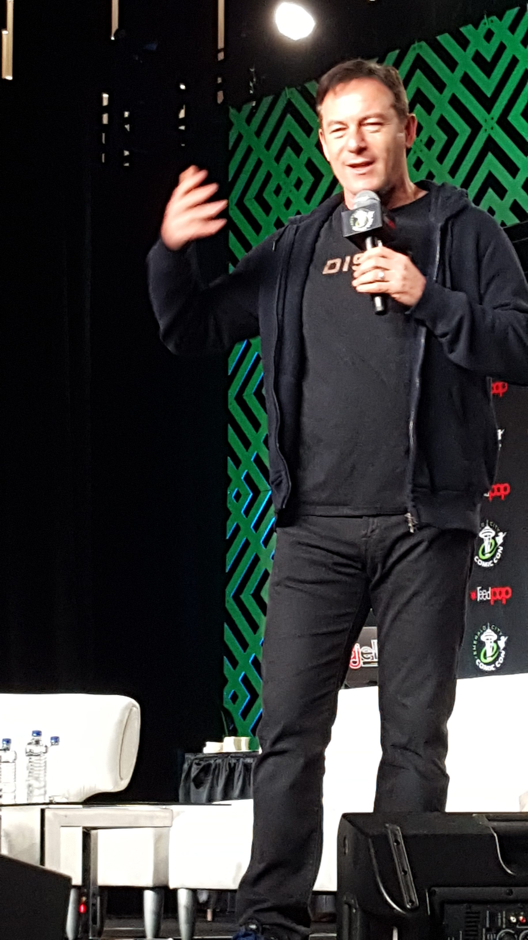 Jason Isaacs at his spotlight panel at Emerald City Comic Con