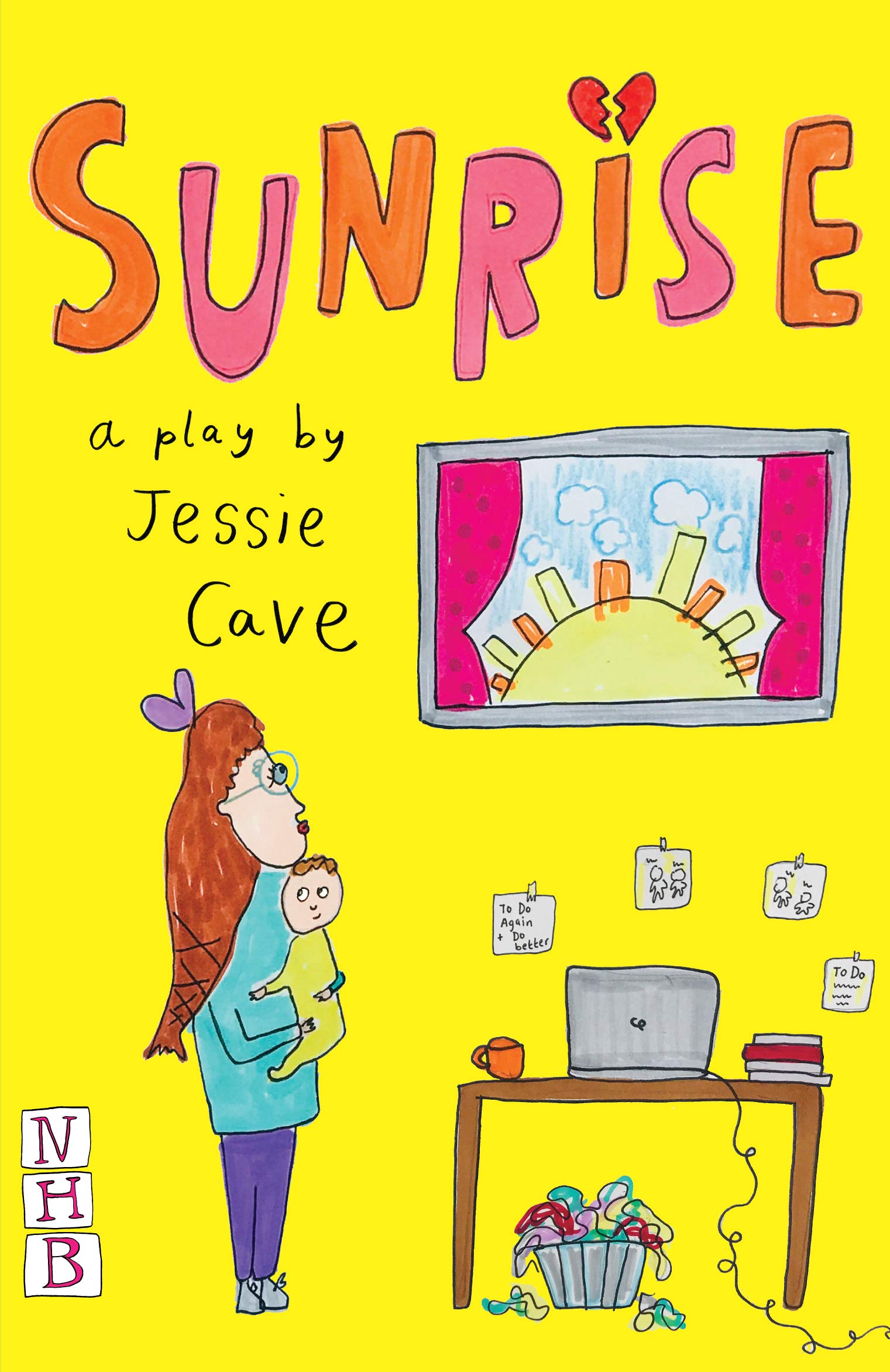Book cover for “Sunrise”, a play by Jessie Cave