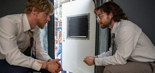 Daniel Radcliffe and Daniel Webber in "Escape from Pretoria".