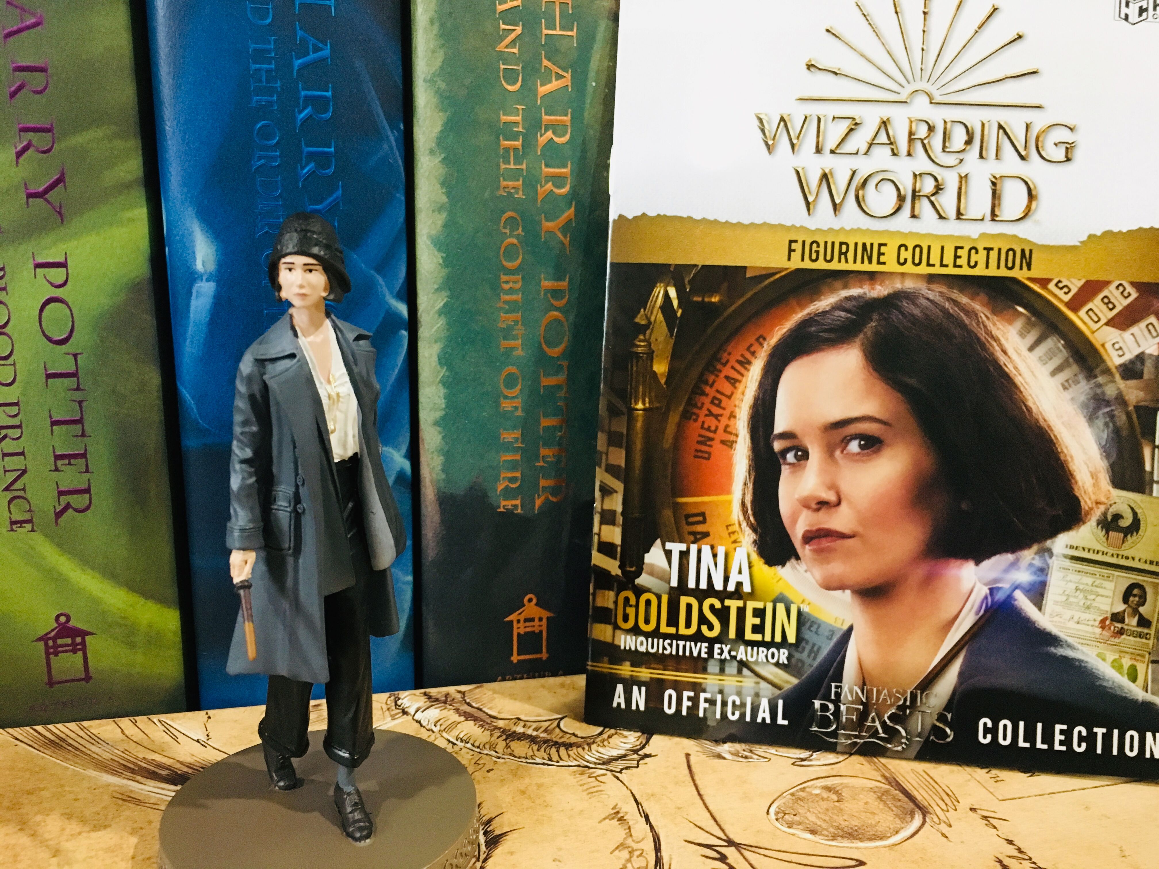 This figurine comes with an exclusive booklet full of information that tells you all about your new wizarding world figurine.