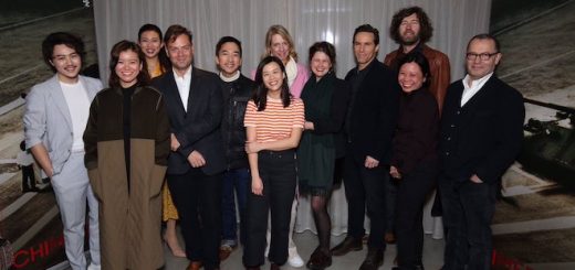 Katie Leung poses at a screening of "Chimerica."