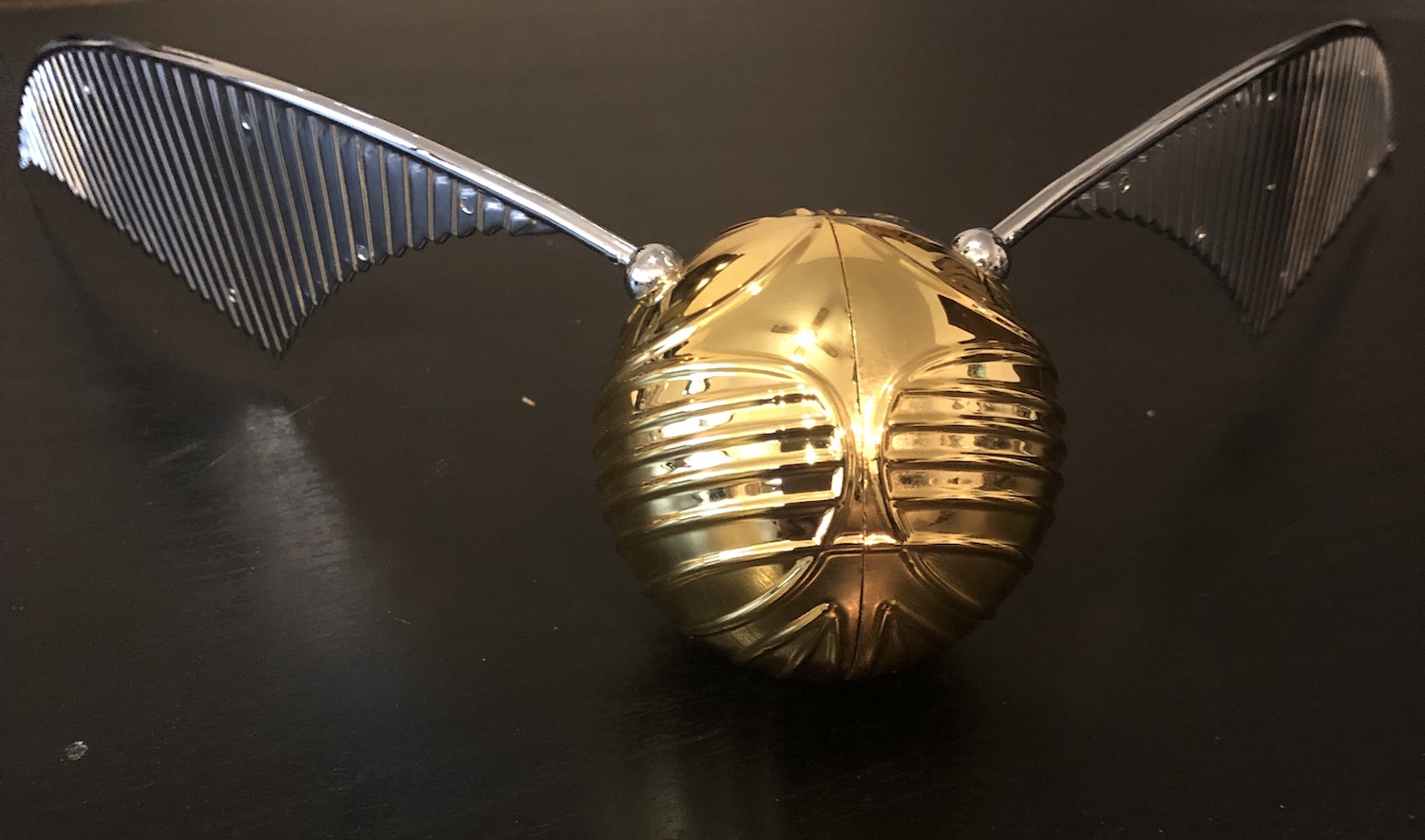 9. "I open at the close" with a small golden snitch - wide 1