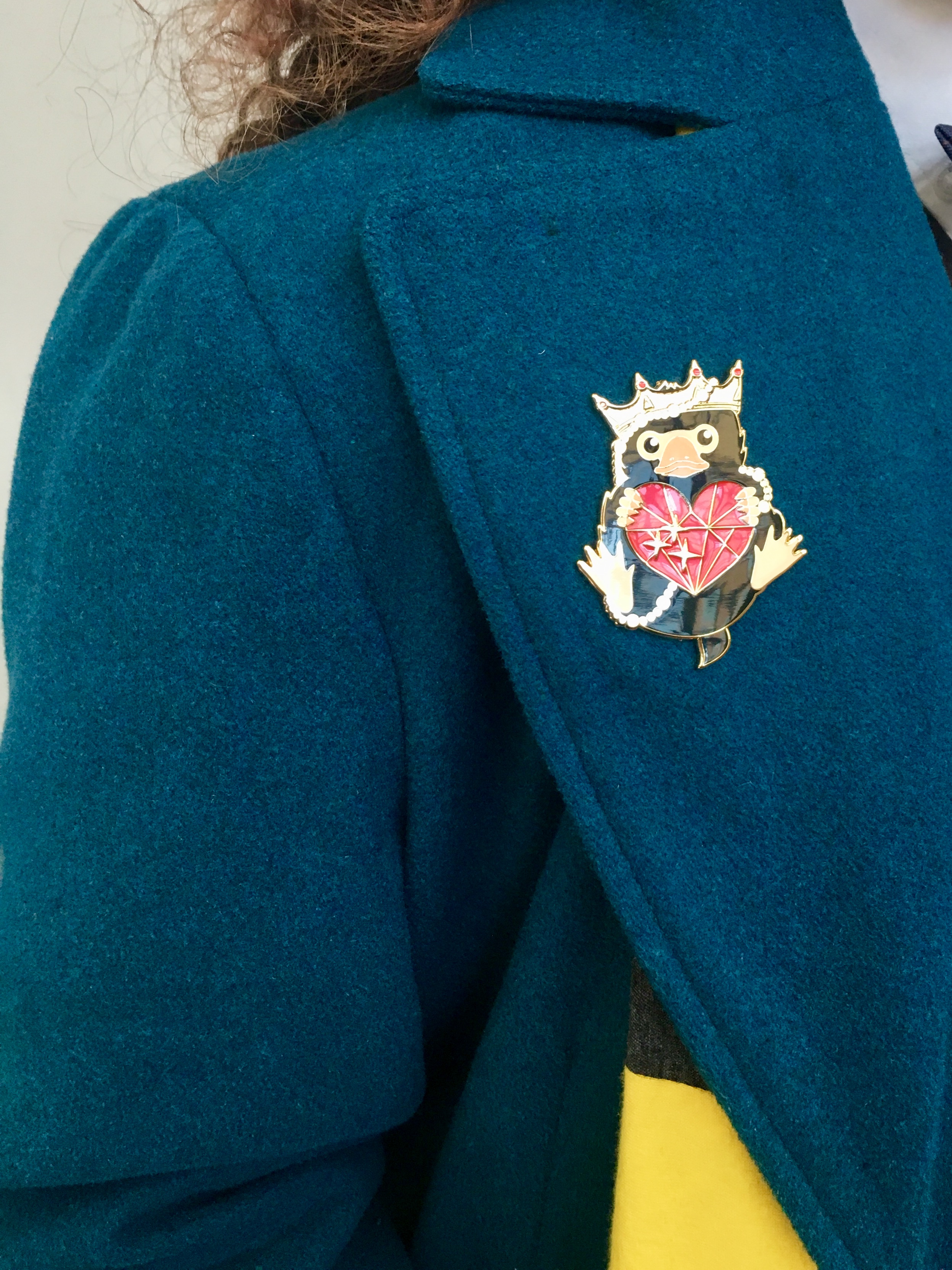 No, seriously; check out this pin. This Niffler has stolen my heart.