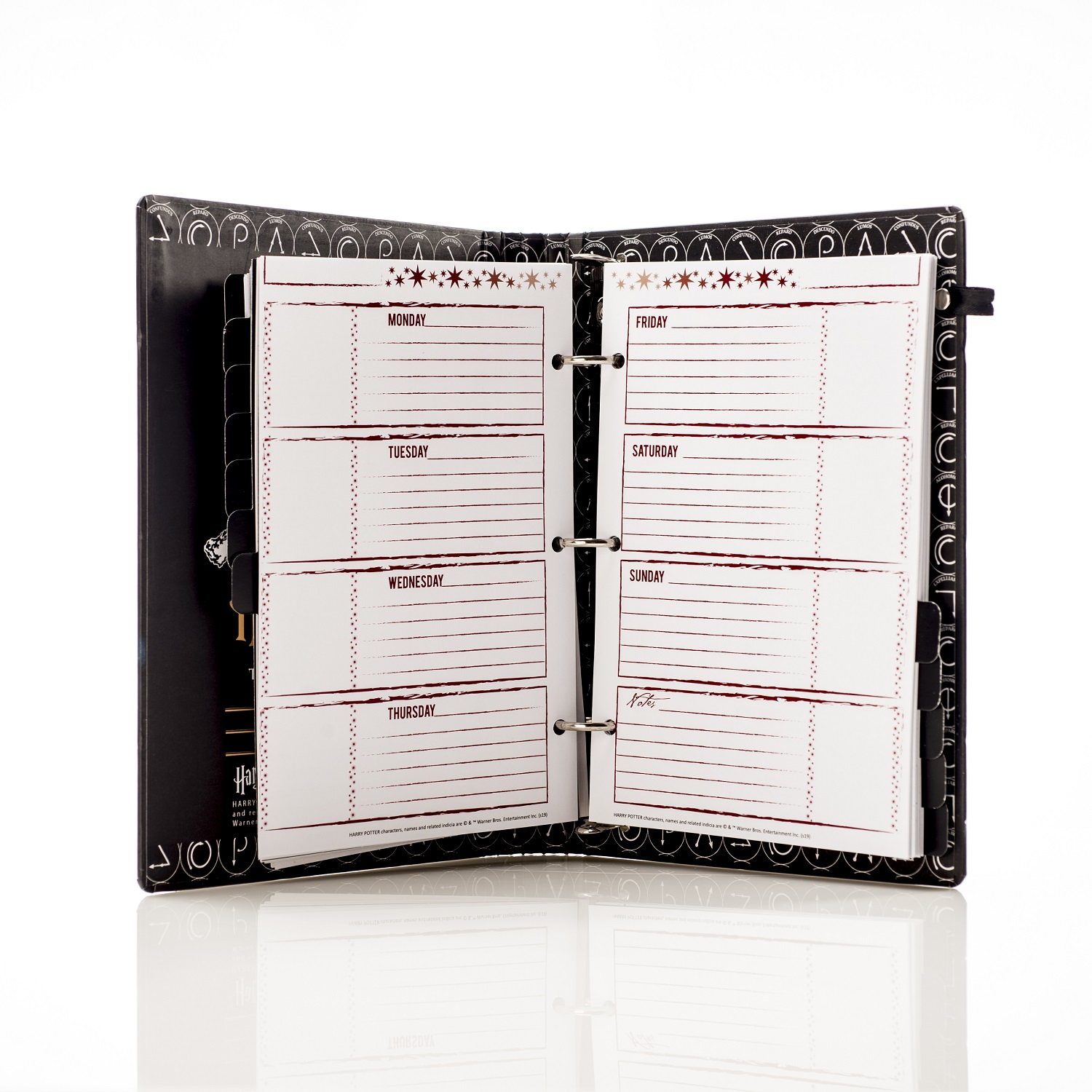 ConQuest Journals Celestial Planner weekly pages