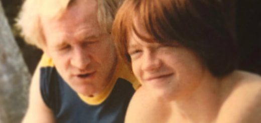 An undated throwback photo features Richard Harris and Jared Harris.