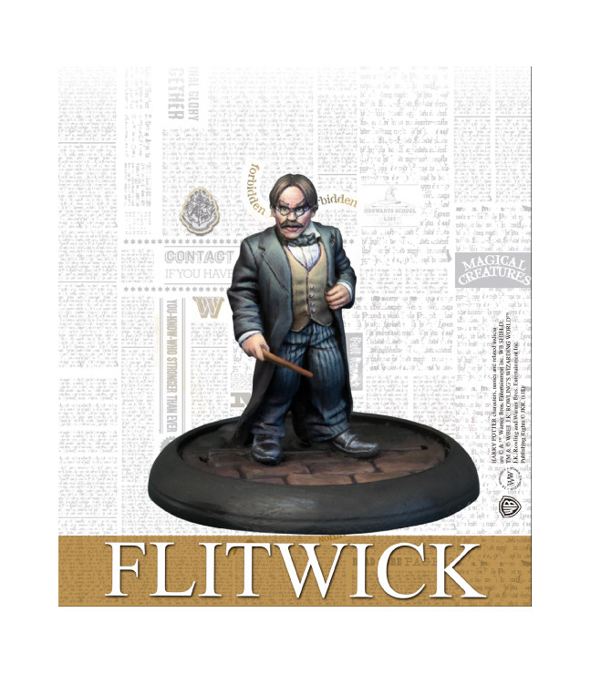 Filius Flitwick makes his appearance in  the game alongside the Hogwarts suits of armor.