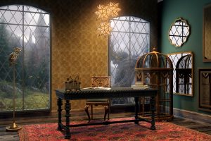 Modsy's reimagining of Dumbledore's office