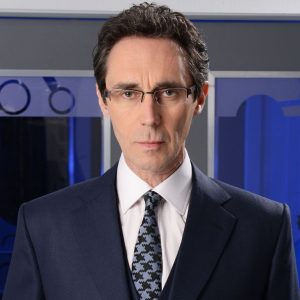 Guy Henry is pictured in his "Holby City" role as Henrik Henssen.