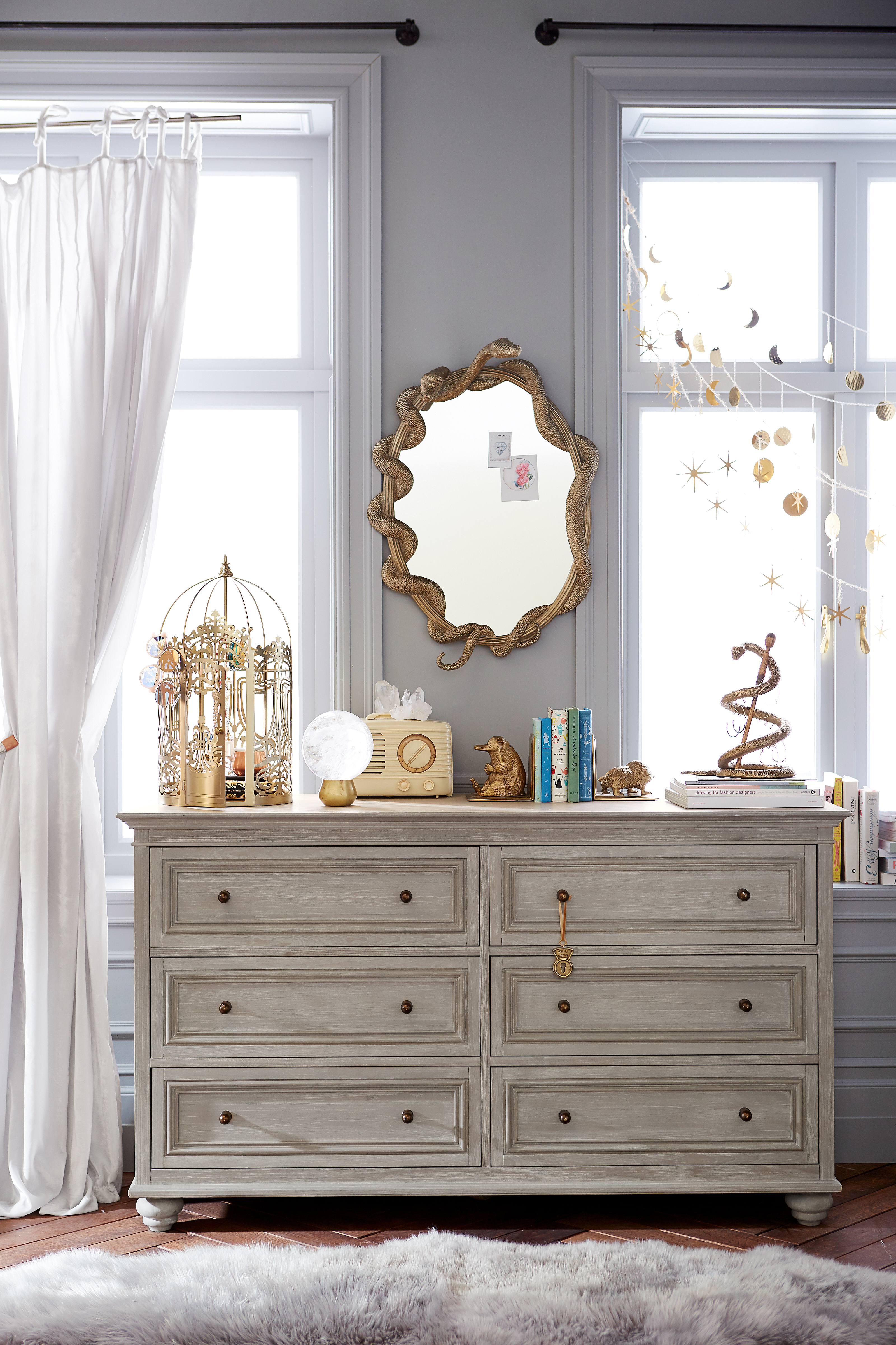 Deck out your whole room with magical gold pieces.