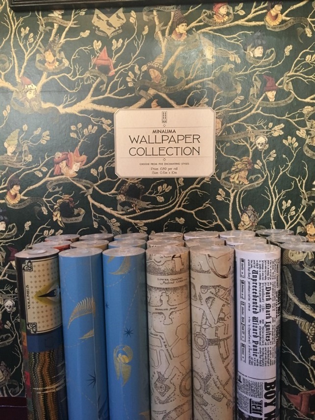 Harry Potter Inspired Wallpaper, Harry Potter Bookcase Wallpaper