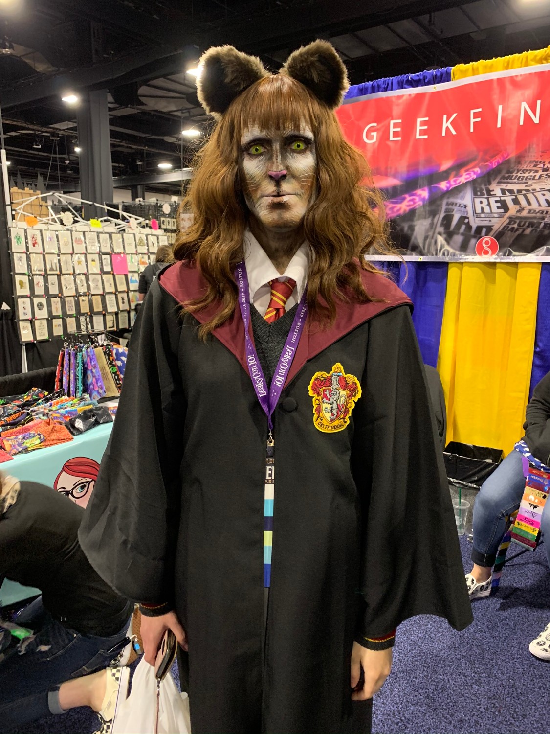 Cat Hermione cosplay