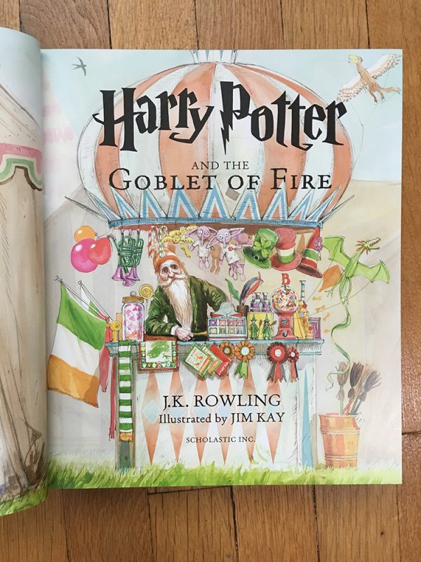 goblet of fire illustrated