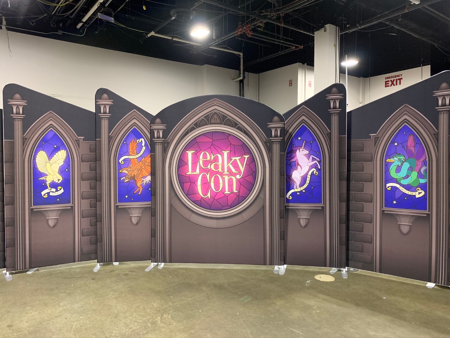 LeakyCon stained glass