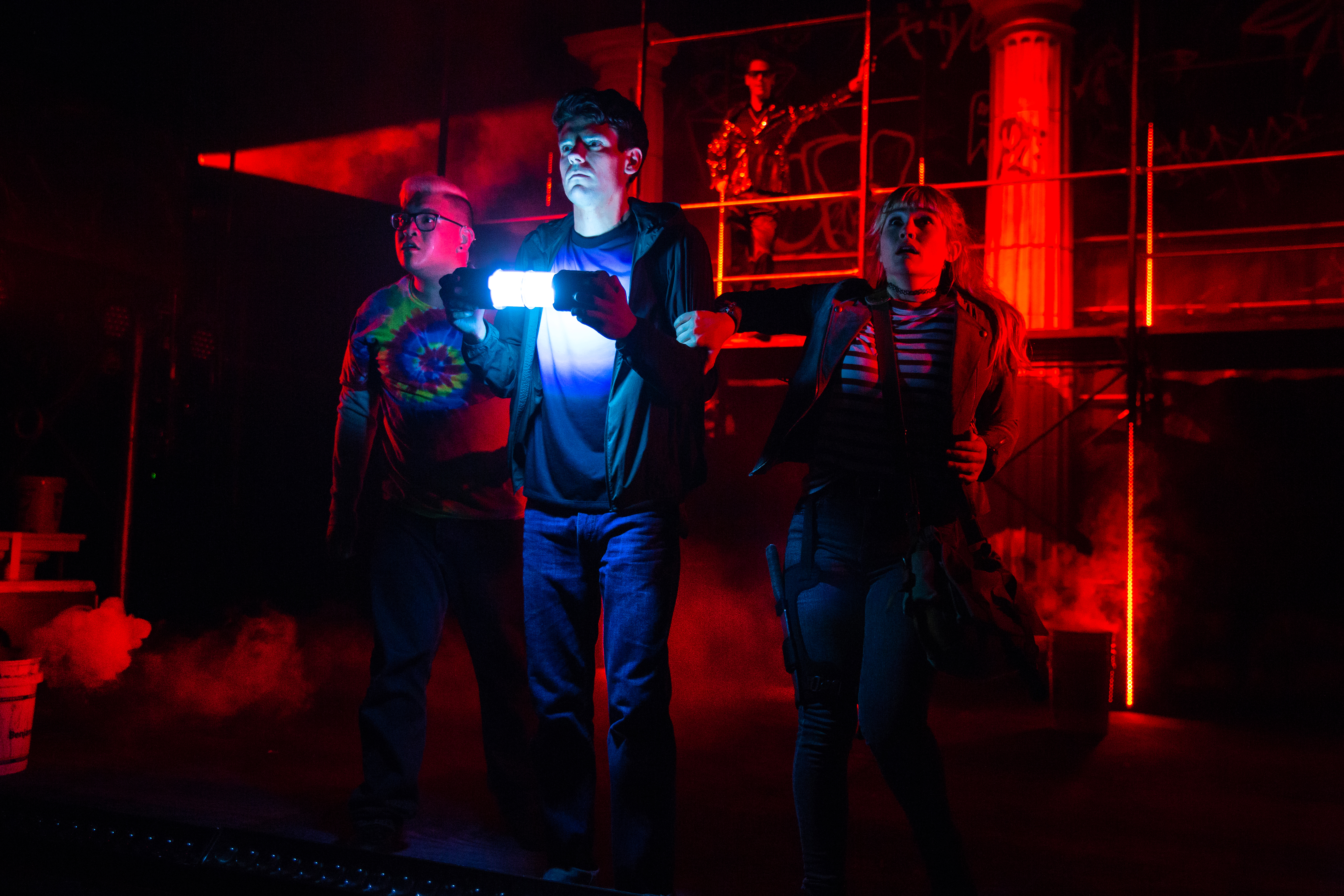 “The Lightning Thief: The Percy Jackson Musical” scared scene