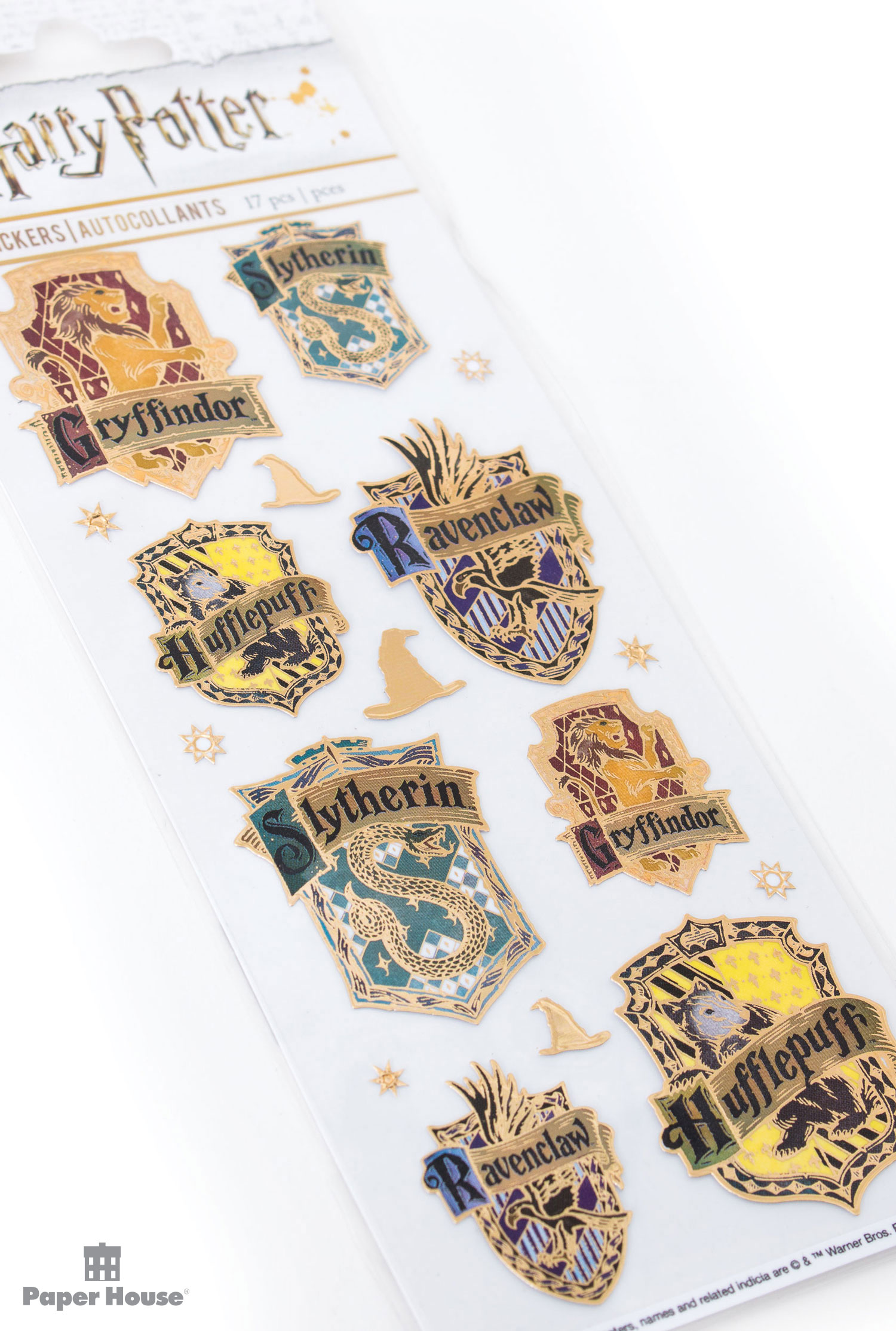 Paper House Productions – House crest enamel sticker