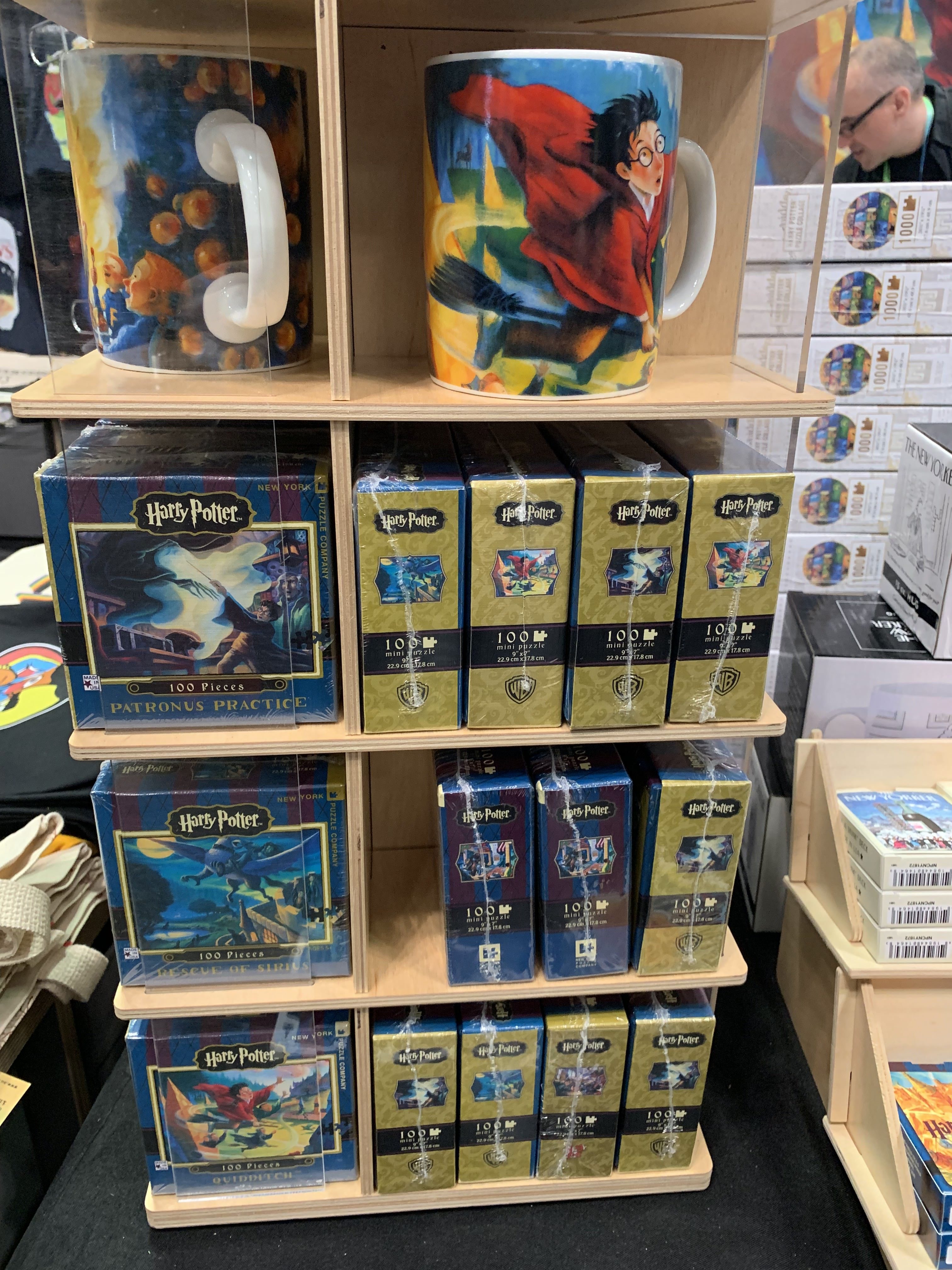 You can also find mini puzzles at the New York Puzzle Company booth, perfect for young children.