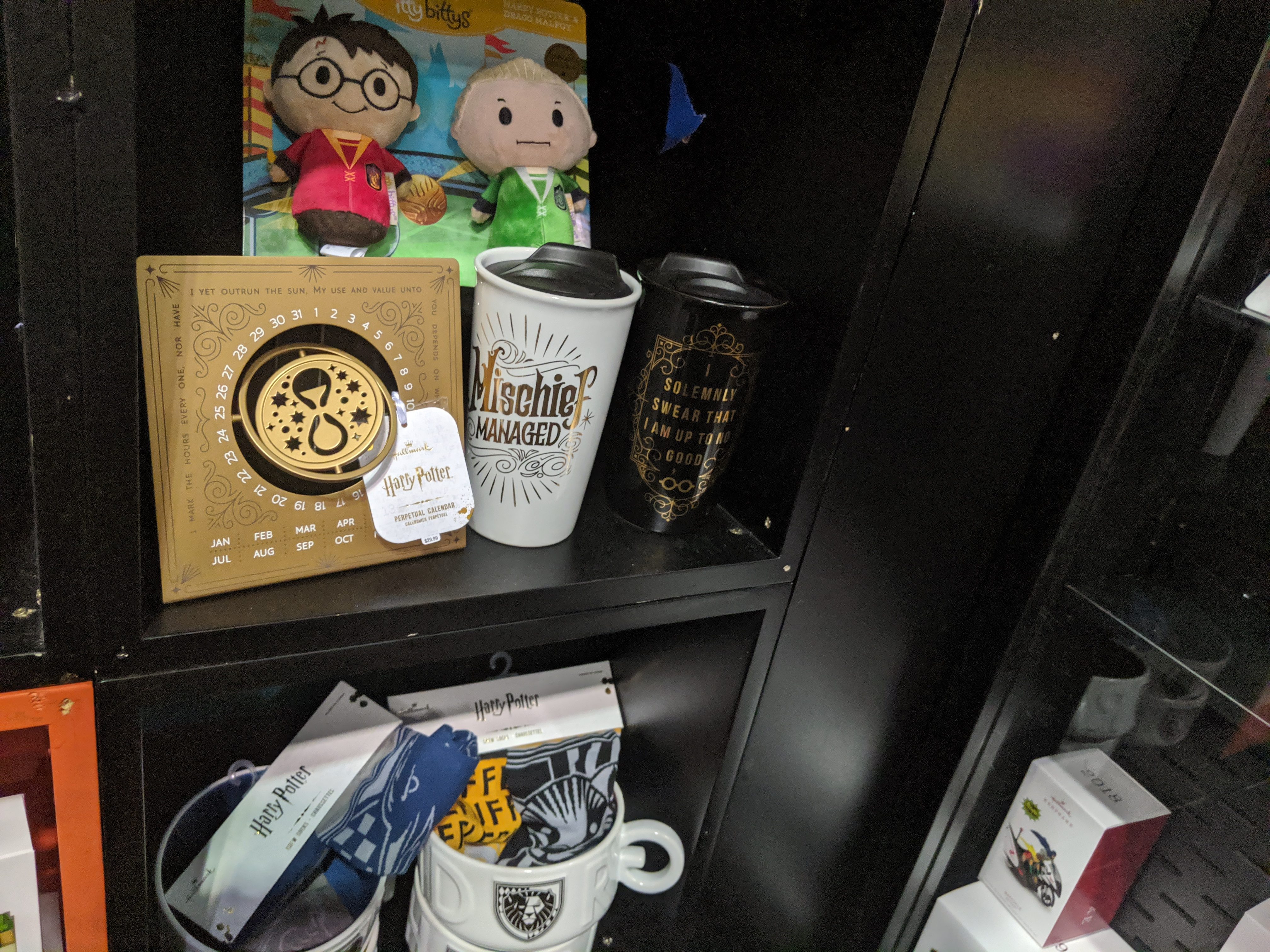 You’ll find “Potter”-themed mugs at the PopMinded by Hallmark booth.