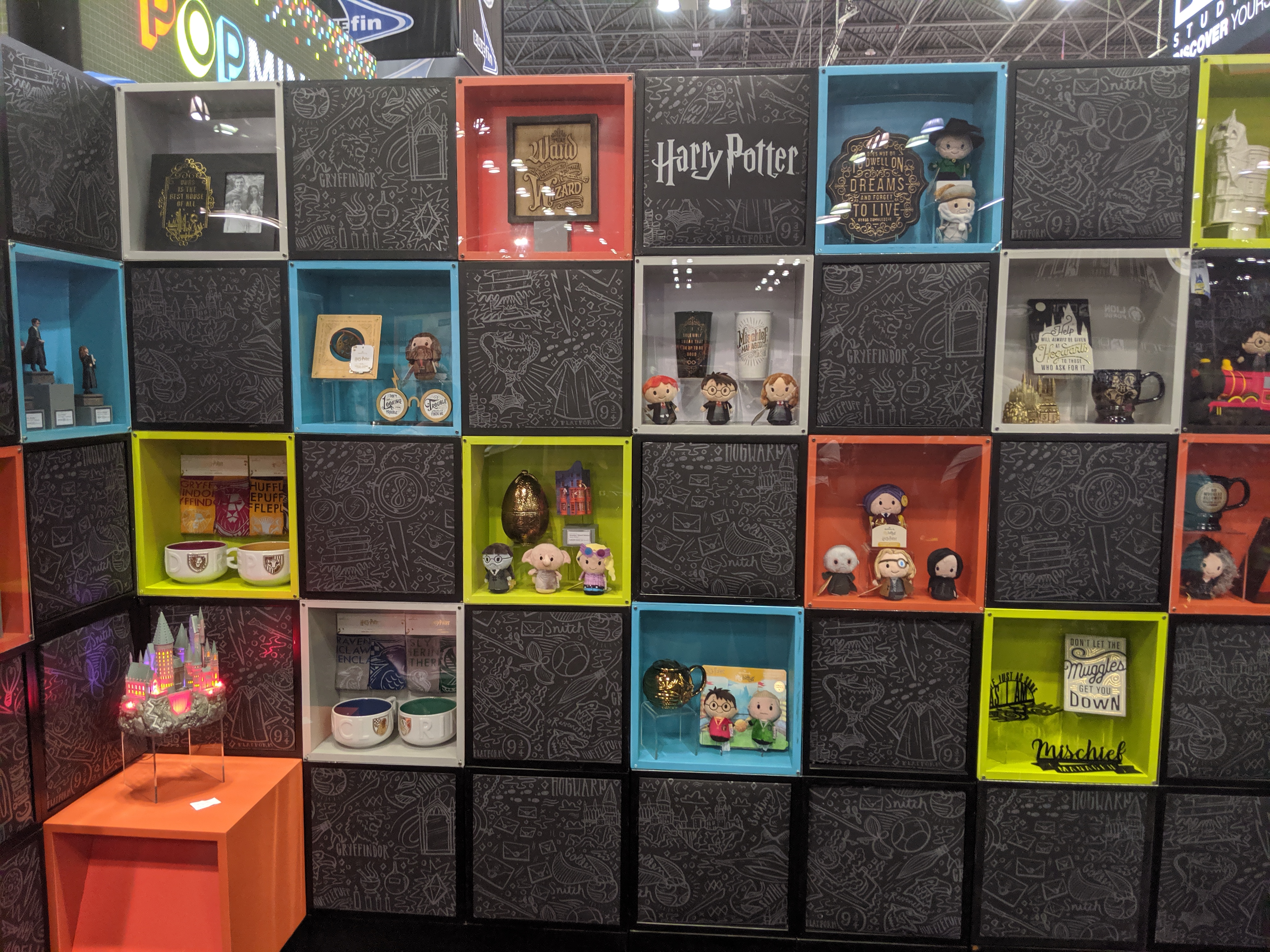 You’ll find an extensive collection of “Potter” merch at the PopMinded by Hallmark booth.
