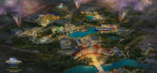 Concept art of Universal Beijing Resort is shown as a featured image.
