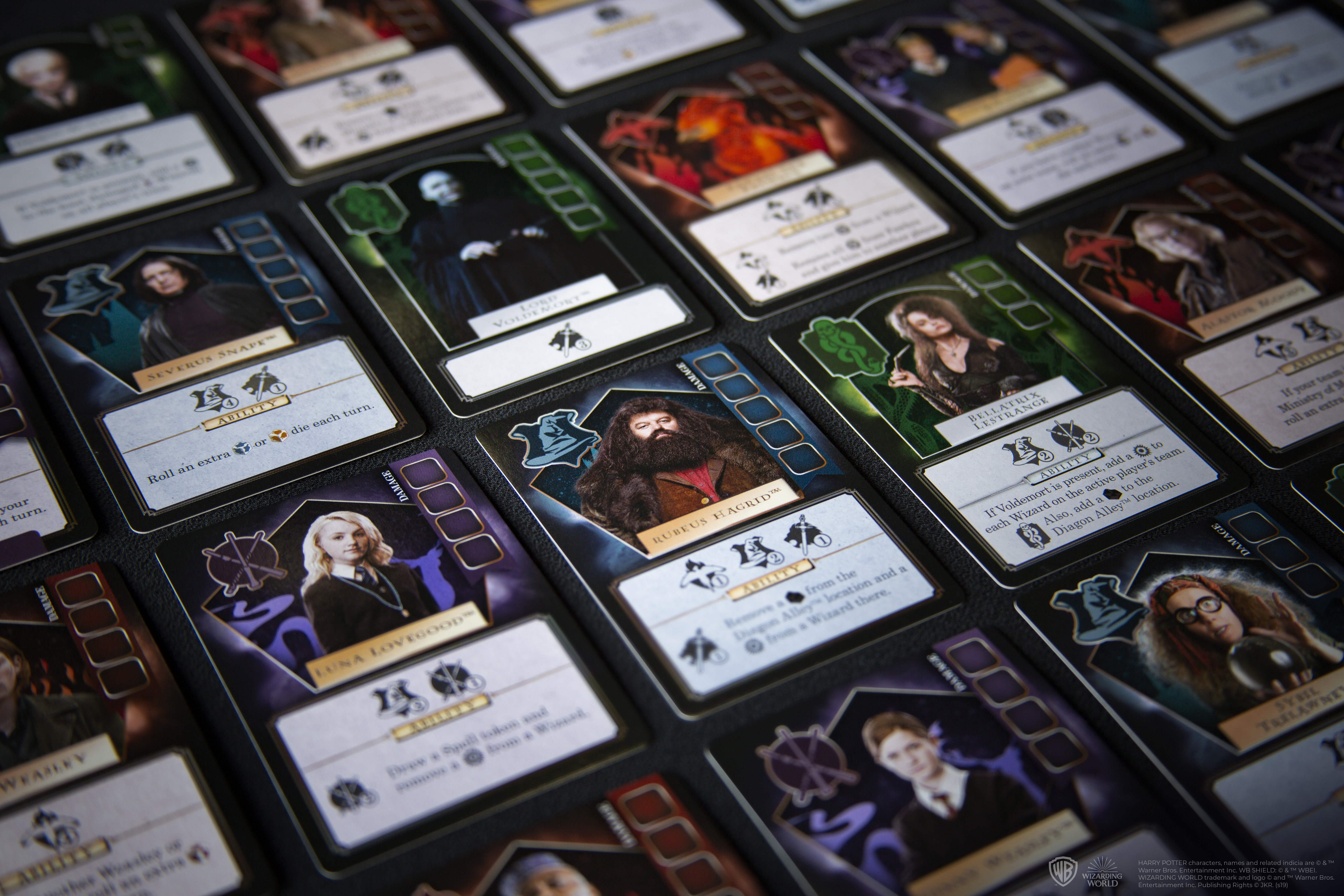Harry Potter: Death Eaters Rising Character Cards