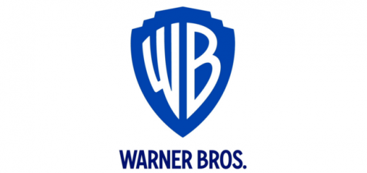 The new Warner Bros. shield logo, as designed by Emily Oberman of Pentagram.