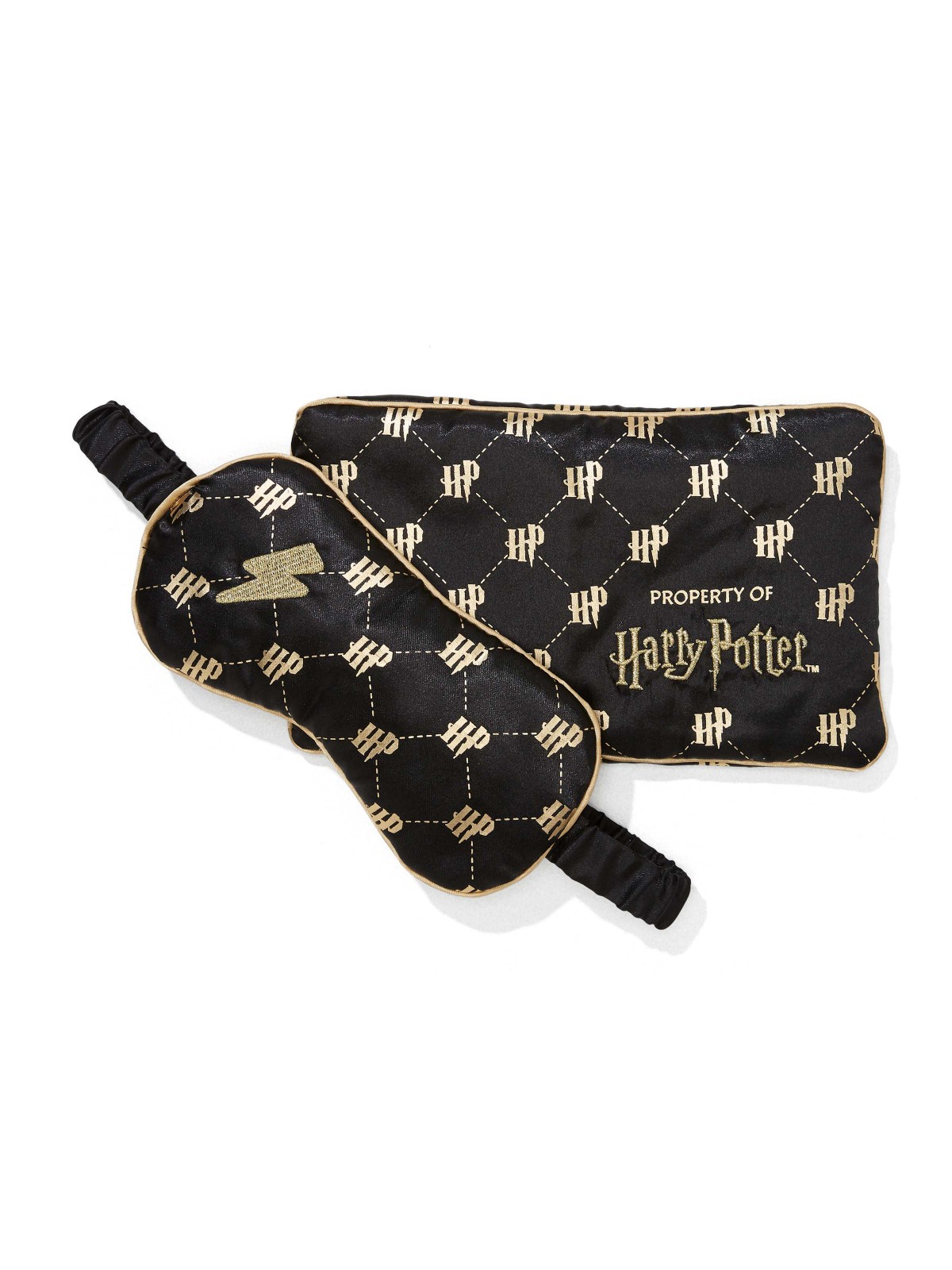 Peter Alexander eye mask and pouch